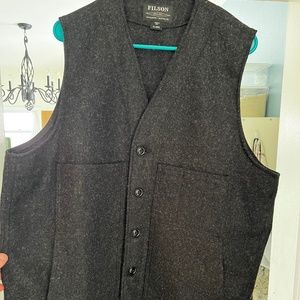 Filson Mackinaw Wool Vest XL Long